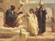 unknow artist Arab or Arabic people and life. Orientalism oil paintings  249